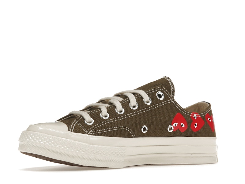 Converse Chuck Taylor All Star 70 Ox Comme des Garcons Multi Heart Green