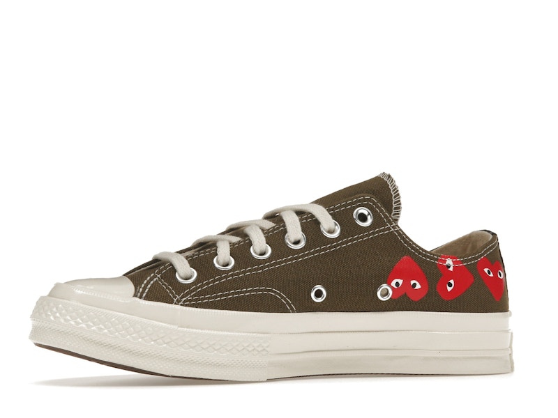 Converse Chuck Taylor All Star 70 Ox Comme des Garcons Multi Heart Green