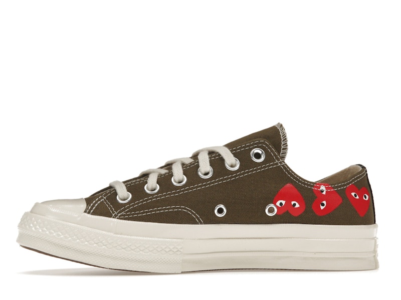 Converse Chuck Taylor All Star 70 Ox Comme des Garcons Multi Heart Green