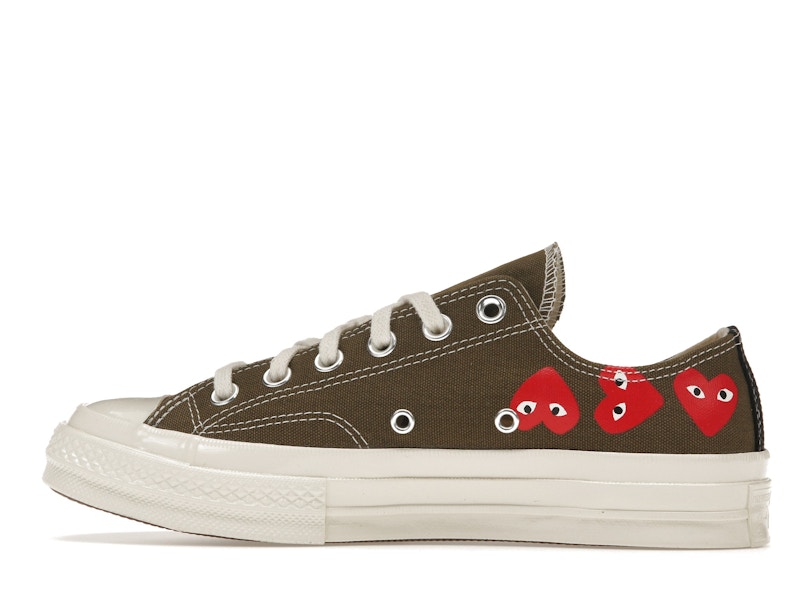 Converse Chuck Taylor All Star 70 Ox Comme des Garcons Multi Heart Green