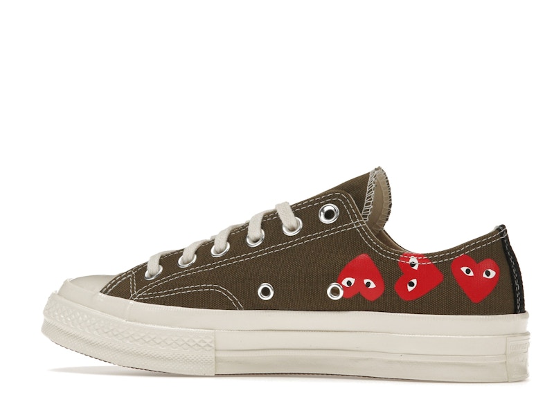 Converse Chuck Taylor All Star 70 Ox Comme des Garcons Multi Heart Green