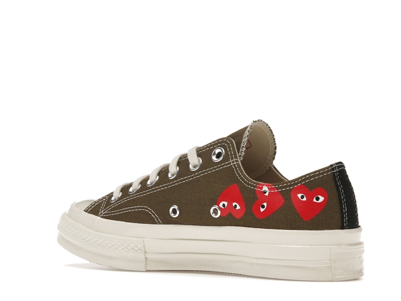 Converse Chuck Taylor All Star 70 Ox Comme des Garcons Multi Heart Green