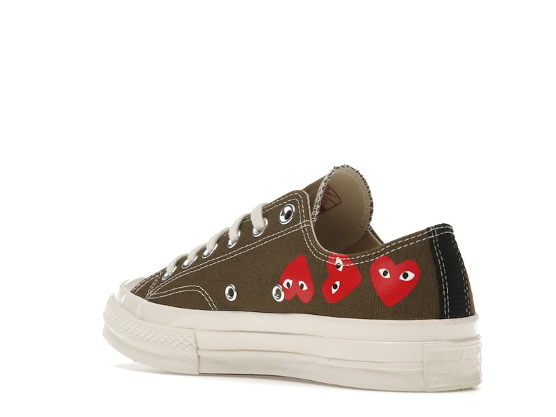 Converse Chuck Taylor All Star 70 Ox Comme des Garcons Multi Heart Green