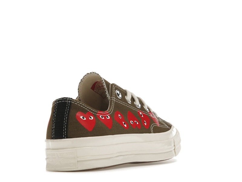 Converse Chuck Taylor All Star 70 Ox Comme des Garcons Multi Heart Green