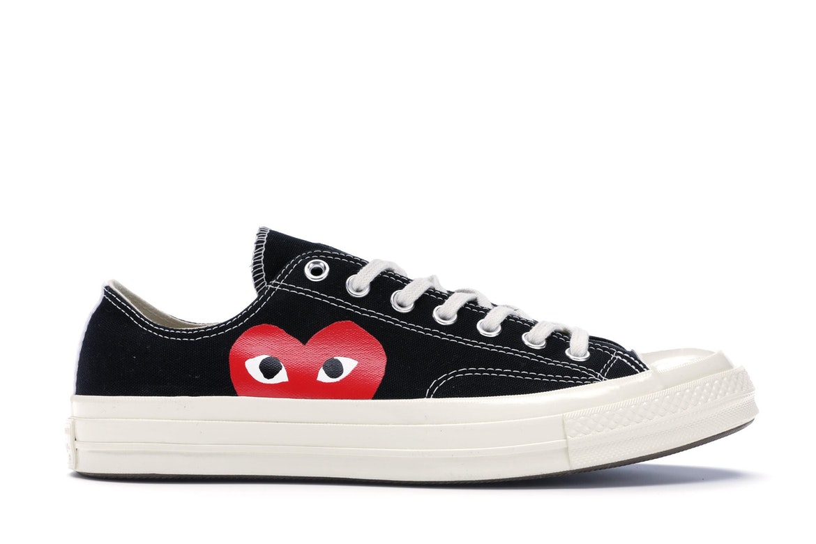 Converse Chuck Taylor All Star 70 Ox Comme des Garcons PLAY Black ...