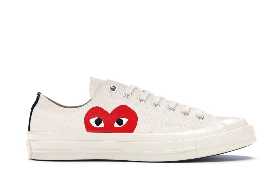 Abe Bevis salon Converse Chuck Taylor All-Star 70 Ox Comme des Garcons PLAY White - 150207C  - US
