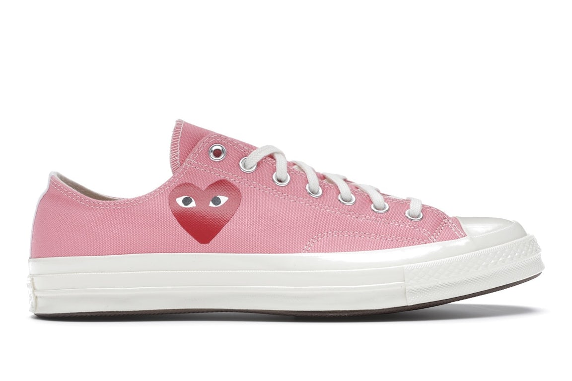 Converse Chuck Taylor All Star 70 Ox Comme des Garcons PLAY Bright Pink ...