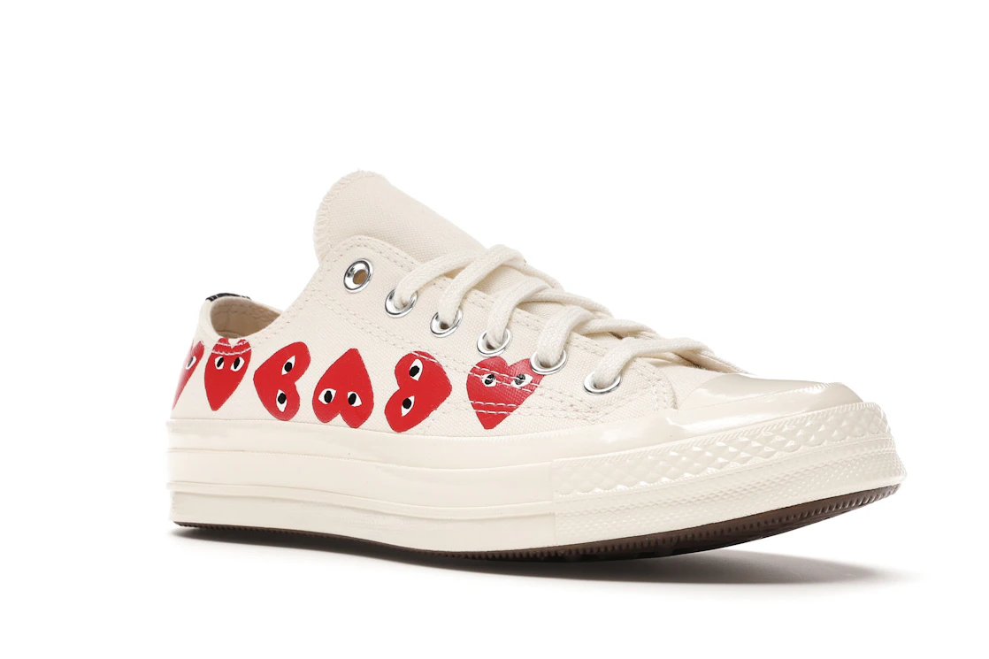 Converse Chuck Taylor All Star 70 Ox Comme des Garcons PLAY Multi-Heart White