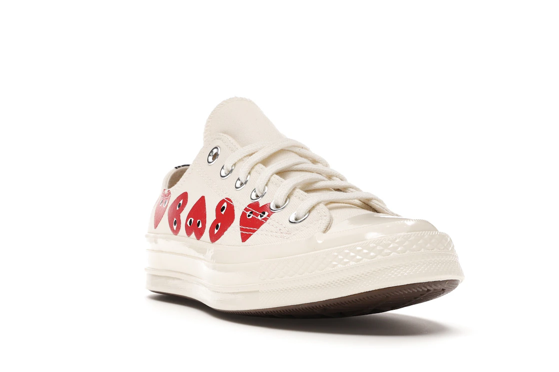 Converse Chuck Taylor All Star 70 Ox Comme des Garcons PLAY Multi-Heart White