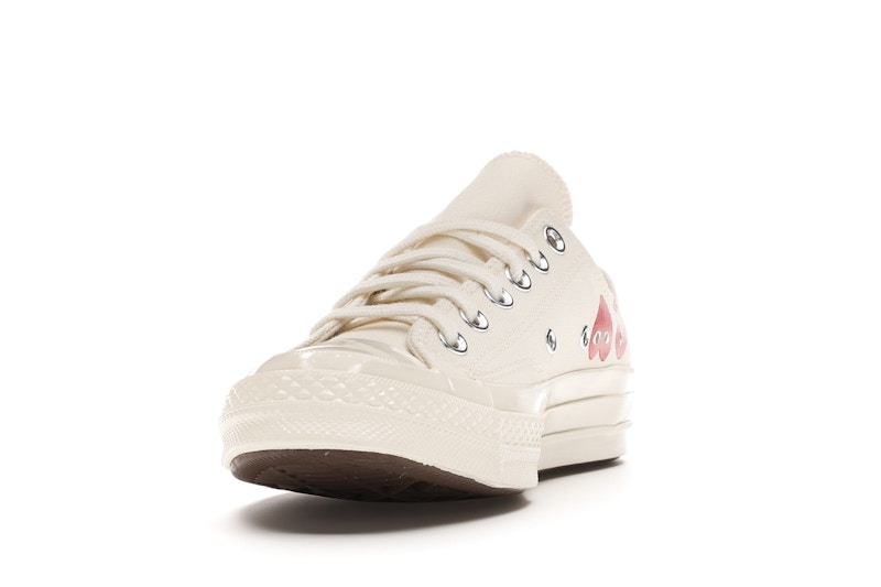 Converse Chuck Taylor All Star 70 Ox Comme des Garcons PLAY Multi-Heart White