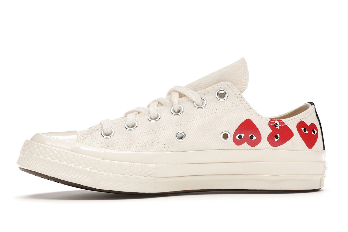 Converse Chuck Taylor All Star 70 Ox Comme des Garcons PLAY Multi-Heart White