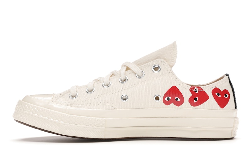 Converse Chuck Taylor All Star 70 Ox Comme des Garcons PLAY Multi-Heart White