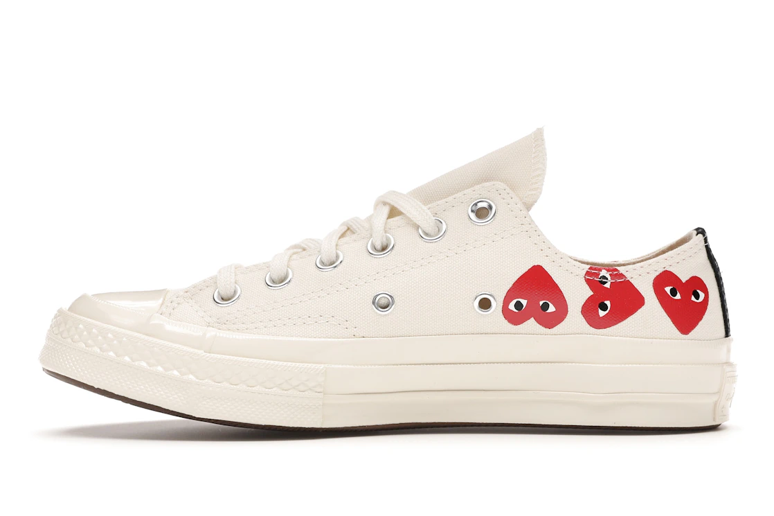 Converse Chuck Taylor All Star 70 Ox Comme des Garcons PLAY Multi-Heart White