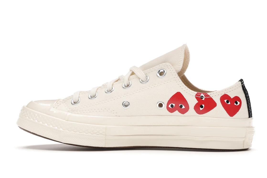 Converse Chuck Taylor All Star 70 Ox Comme des Garcons PLAY Multi-Heart White