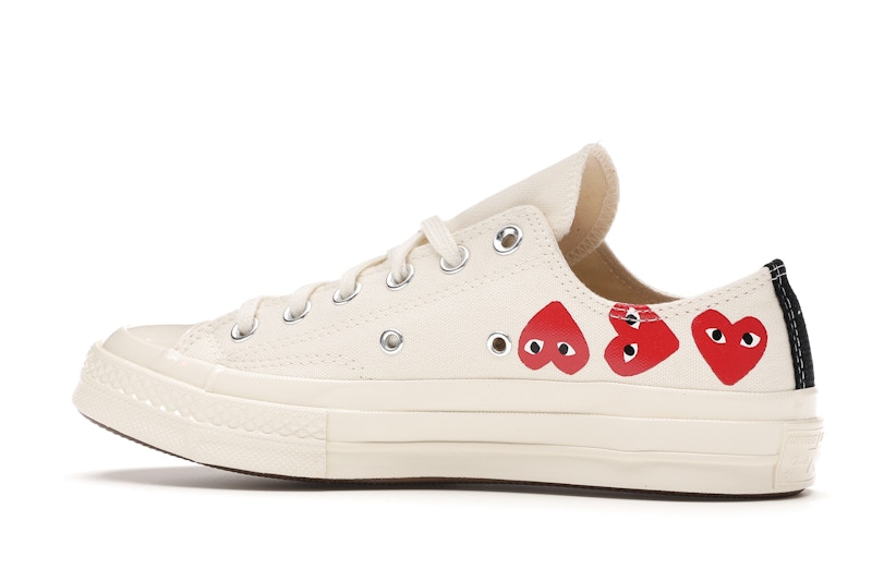 Converse Chuck Taylor All Star 70 Ox Comme des Garcons PLAY Multi-Heart White