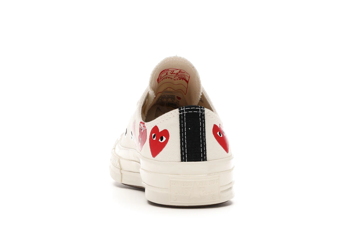 Converse Chuck Taylor All Star 70 Ox Comme des Garcons PLAY Multi-Heart White