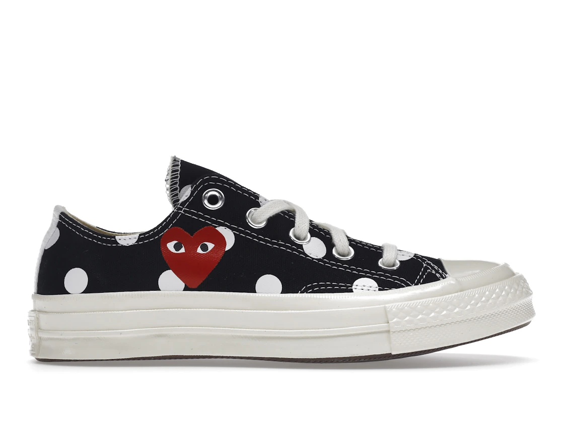 Converse Chuck Taylor All Star 70 Ox Comme des Garcons PLAY Polka Dot Black