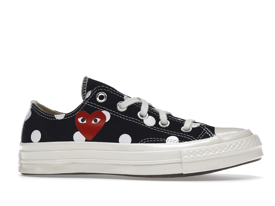 Converse Chuck Taylor All Star 70 Ox Comme des Garcons PLAY Polka Dot Black