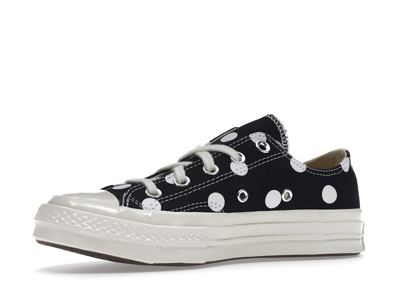 Converse Chuck Taylor All Star 70 Ox Comme des Garcons PLAY  Polka Dot Black