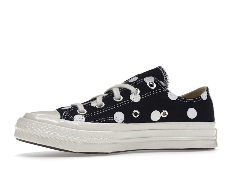 Converse Chuck Taylor All Star 70 Ox Comme des Garcons PLAY  Polka Dot Black