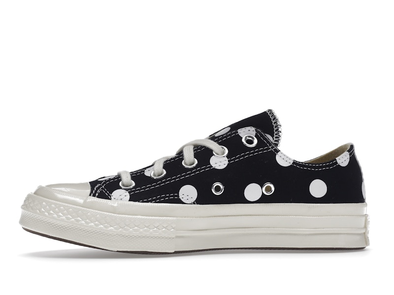 Converse Chuck Taylor All Star 70 Ox Comme des Garcons PLAY  Polka Dot Black