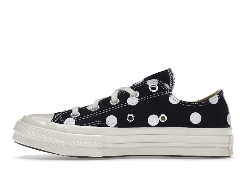 Converse Chuck Taylor All Star 70 Ox Comme des Garcons PLAY  Polka Dot Black