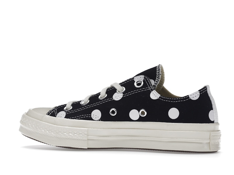 Converse Chuck Taylor All Star 70 Ox Comme des Garcons PLAY  Polka Dot Black