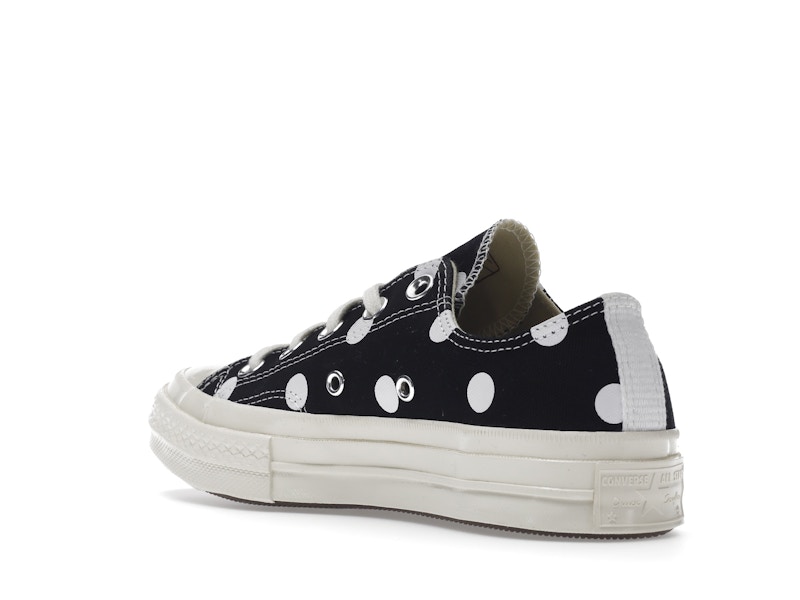 Converse Chuck Taylor All Star 70 Ox Comme des Garcons PLAY  Polka Dot Black