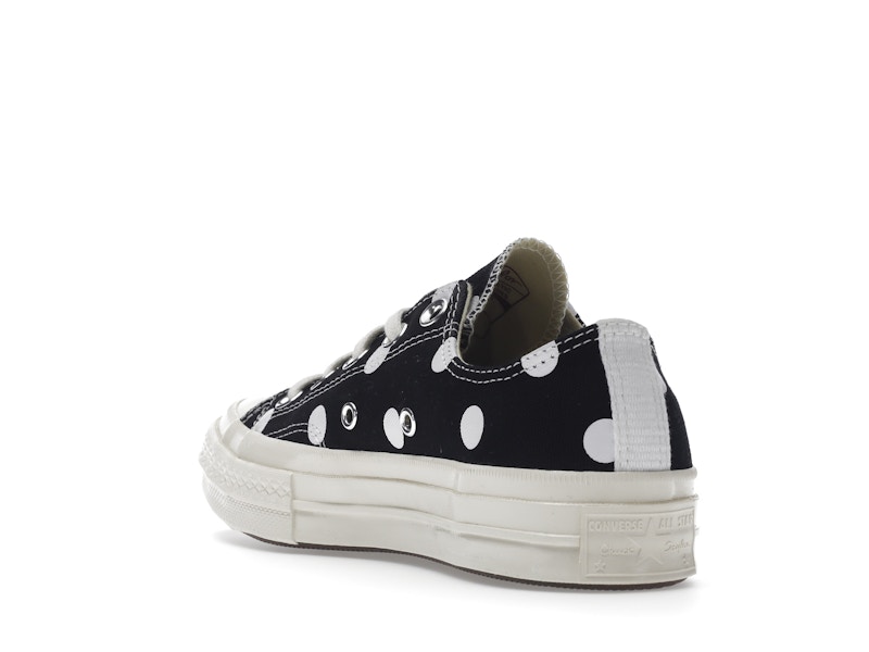 Converse Chuck Taylor All Star 70 Ox Comme des Garcons PLAY  Polka Dot Black