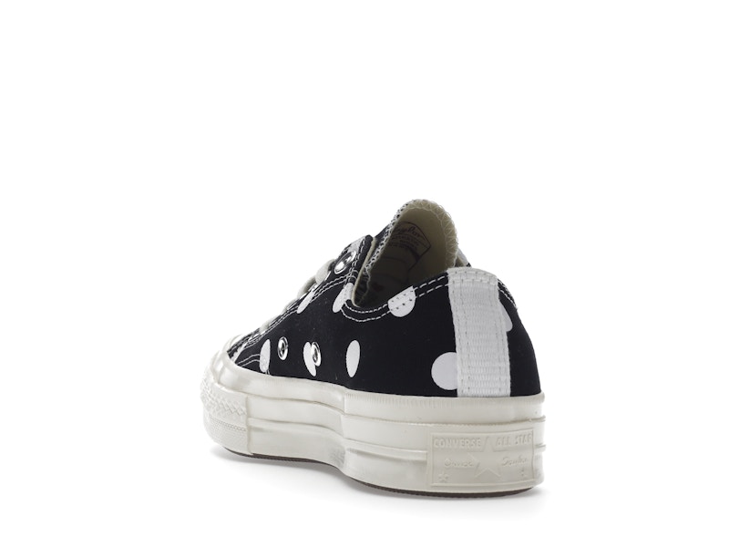 Converse Chuck Taylor All Star 70 Ox Comme des Garcons PLAY  Polka Dot Black