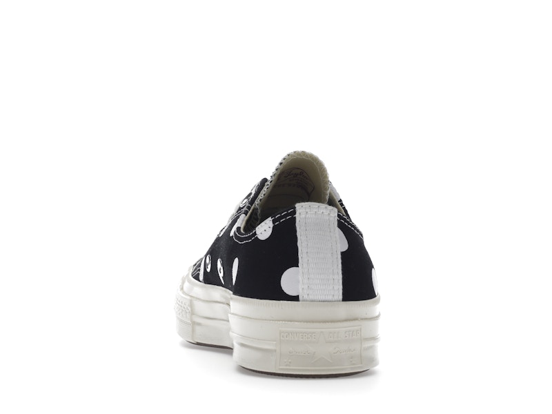 Converse Chuck Taylor All Star 70 Ox Comme des Garcons PLAY  Polka Dot Black