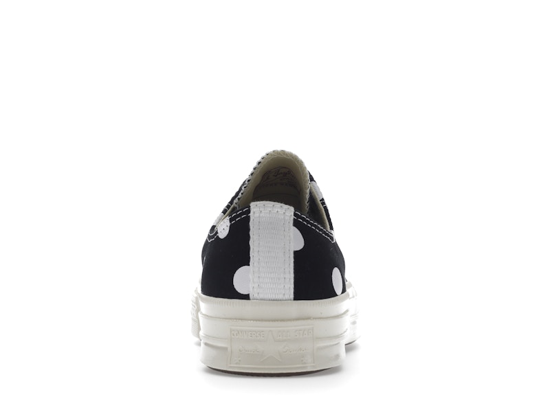 Converse Chuck Taylor All Star 70 Ox Comme des Garcons PLAY  Polka Dot Black