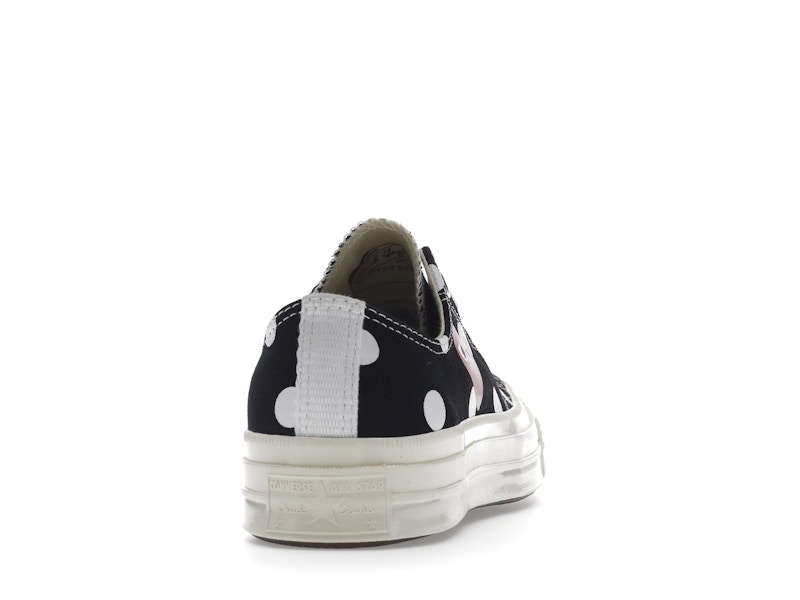 Converse Chuck Taylor All Star 70 Ox Comme des Garcons PLAY  Polka Dot Black