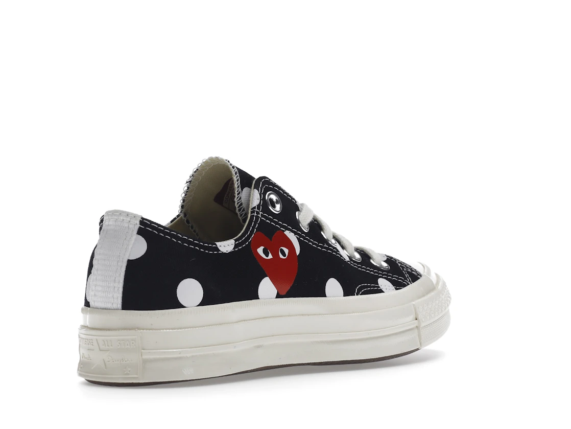 Converse Chuck Taylor All Star 70 Ox Comme des Garcons PLAY Polka Dot Black