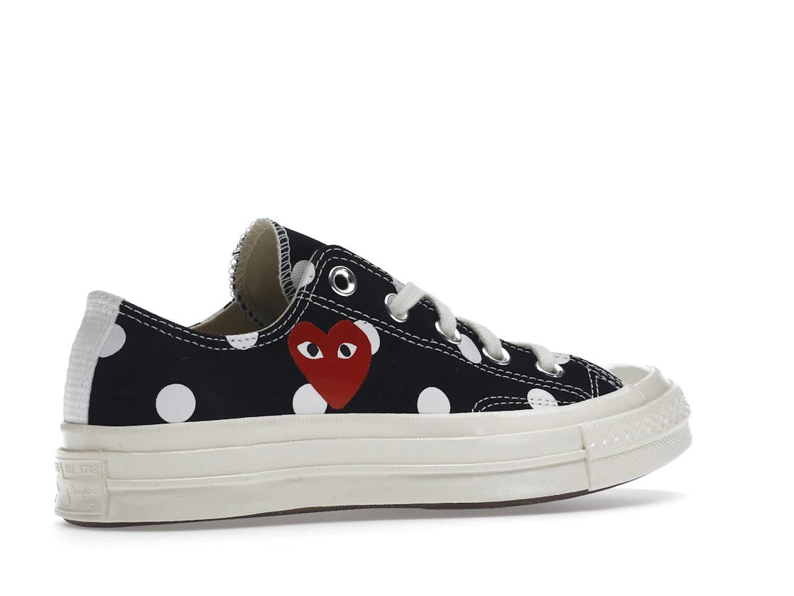 Converse Chuck Taylor All Star 70 Ox Comme des Garcons PLAY Polka Dot Black