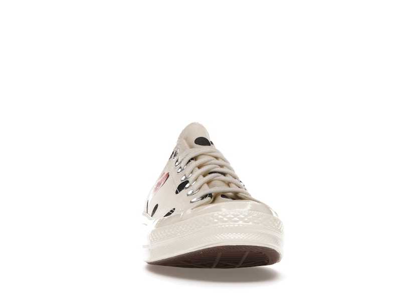 Converse Chuck Taylor All Star 70 Ox Comme des Garcons PLAY  Polka Dot White