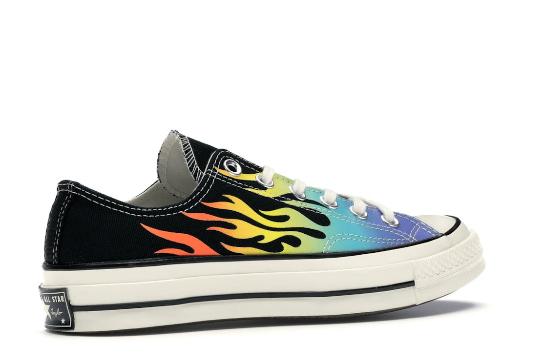 Converse Chuck Taylor All Star 70 Ox Flaming Archive Print