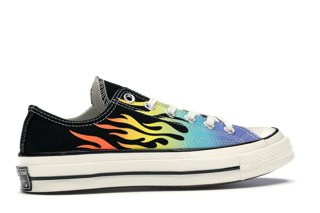 Converse Chuck Taylor All Star 70 Ox Flaming Archive Print