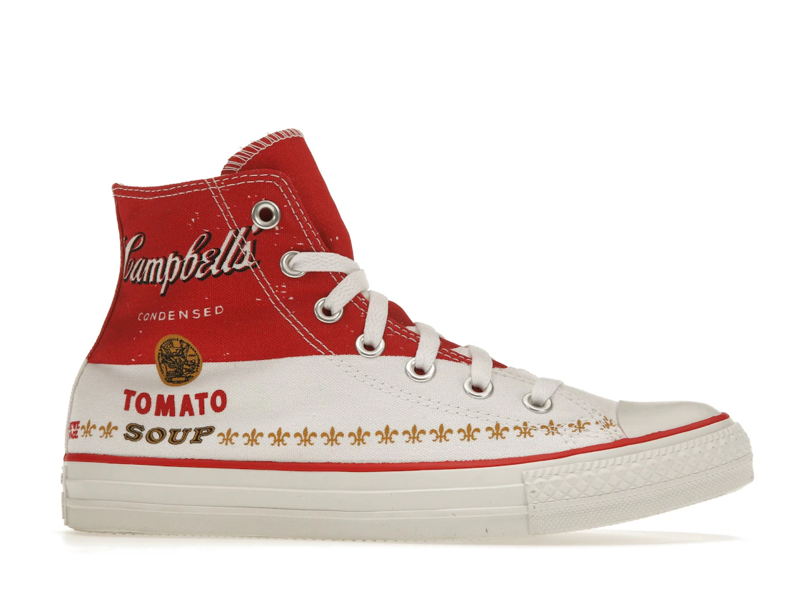 Converse Chuck Taylor All Star CT Hi Casino Andy Warhol Campbell's Soup