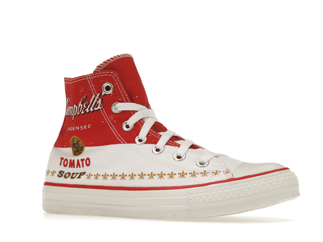 Converse Chuck Taylor All Star CT Hi Casino Andy Warhol Campbell's Soup