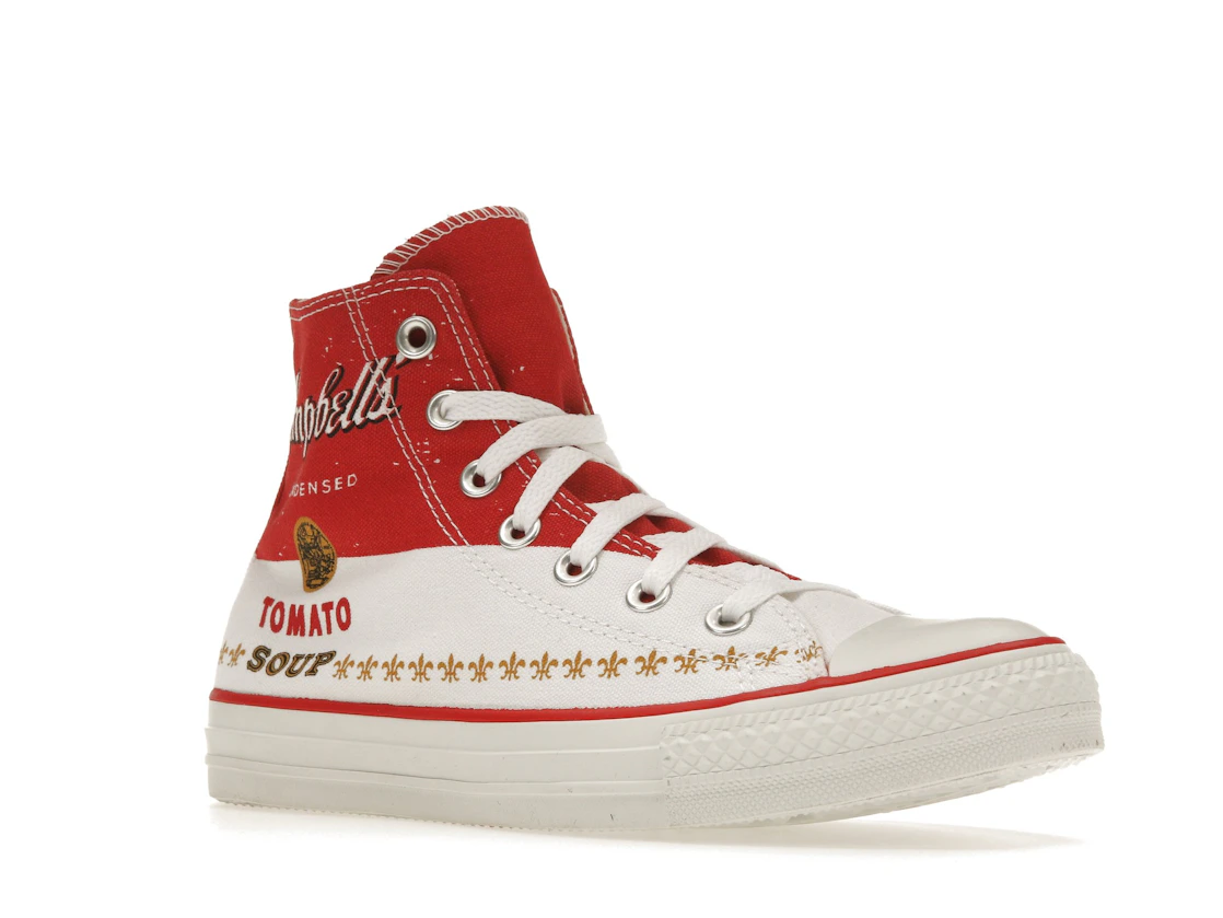 Converse Chuck Taylor All Star CT Hi Casino Andy Warhol Campbell's Soup
