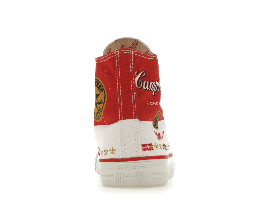 Converse Chuck Taylor All Star CT Hi Casino Andy Warhol Campbell's Soup