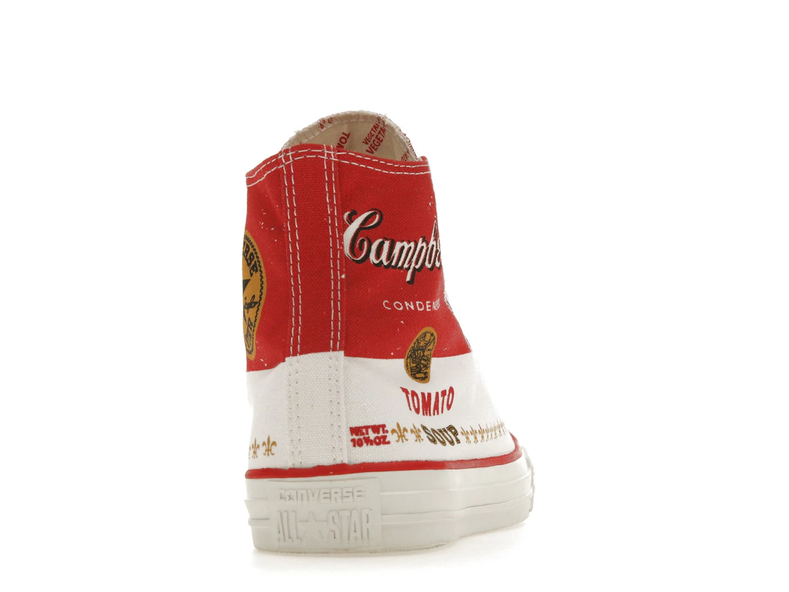 Converse Chuck Taylor All Star CT Hi Casino Andy Warhol Campbell's Soup