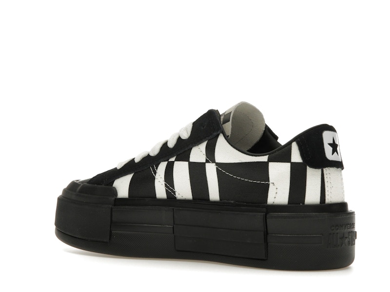 Converse Chuck Taylor All Star Cruise Low Distorted Checkered Distorted Checkered Black Egret