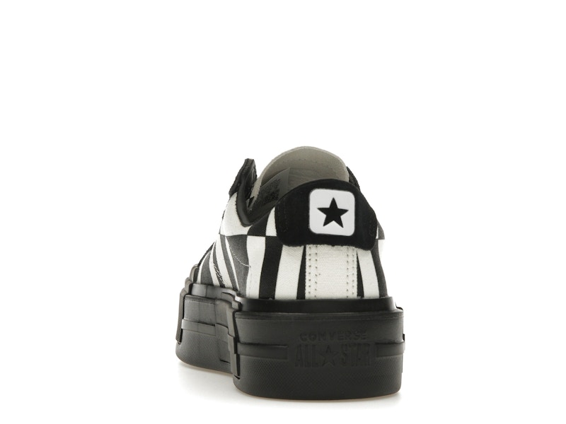 Converse Chuck Taylor All Star Cruise Low Distorted Checkered Distorted Checkered Black Egret