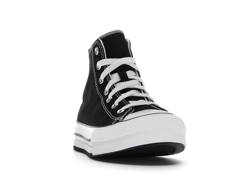 Converse Chuck Taylor All Star EVA Lift Platform Hi Black White (GS)