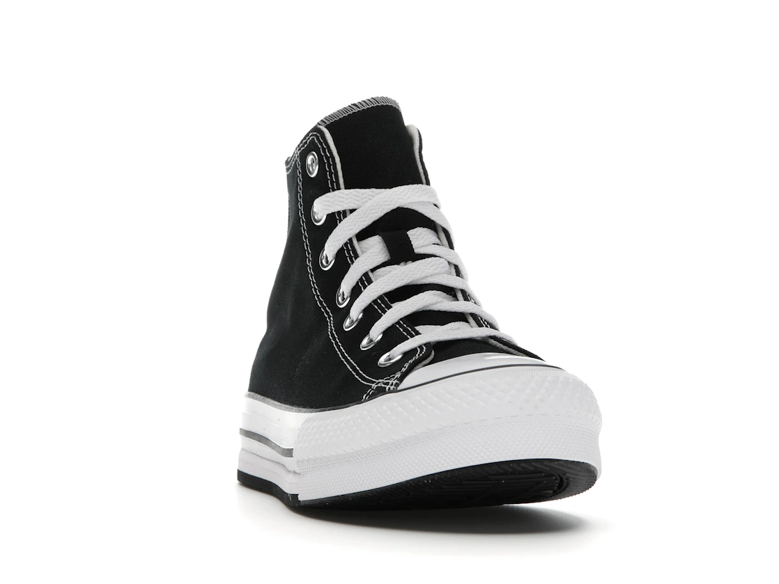 Converse Chuck Taylor All Star EVA Lift Platform Hi Black White (GS)