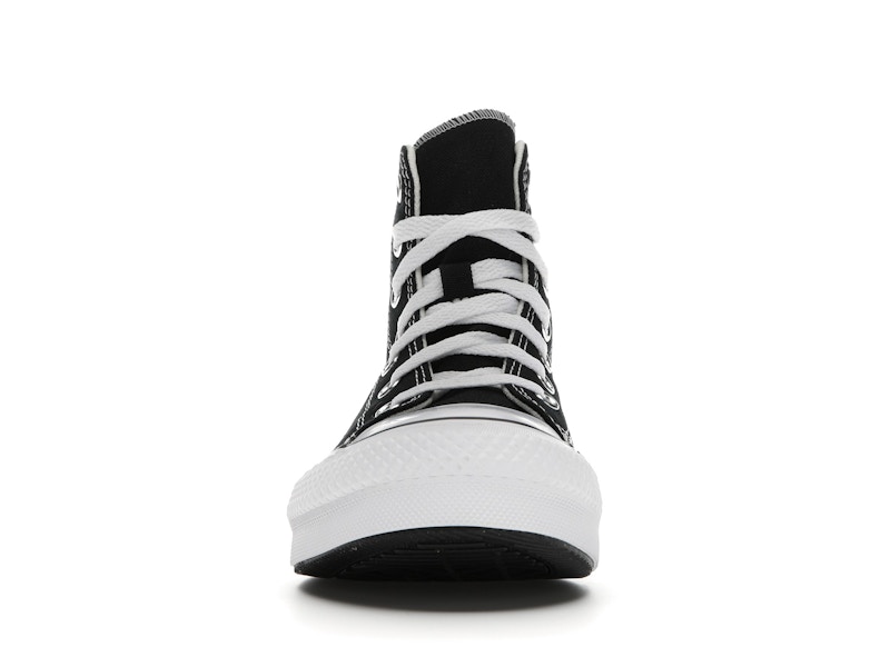 Converse Chuck Taylor All Star EVA Lift Platform Hi Black White (GS)