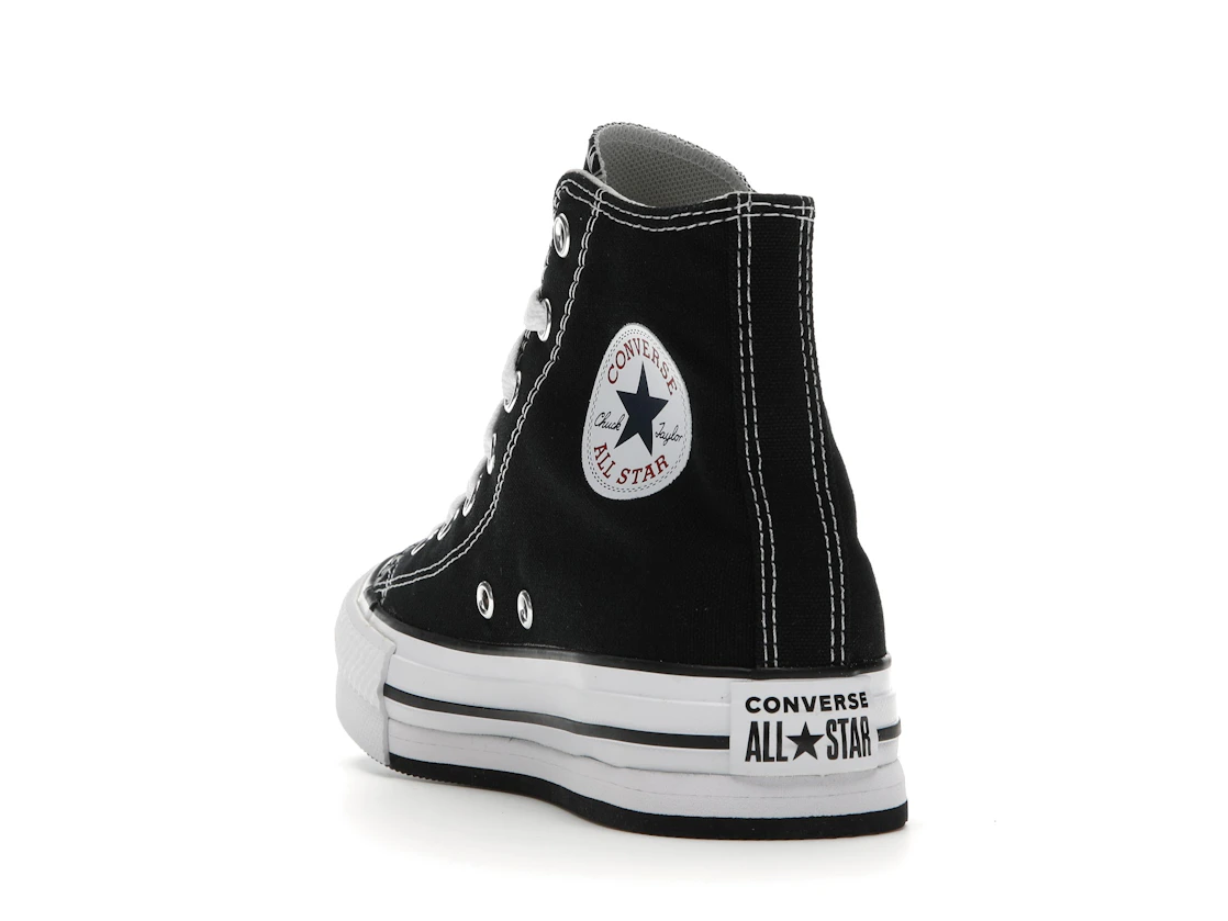 Converse Chuck Taylor All Star EVA Lift Platform Hi Black White (GS)