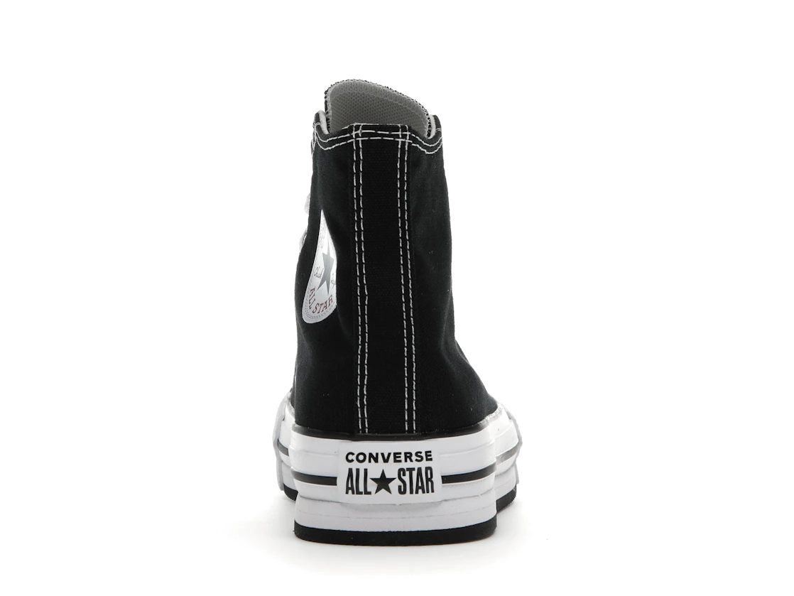 Converse Chuck Taylor All Star EVA Lift Platform Hi Black White (GS)